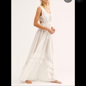 NWOT FREE PEOPLE Santa Maria Maxi Dress